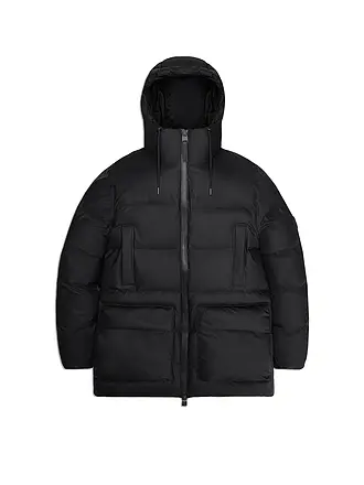 RAINS | Parka ALTA LONG PUFFER CARGO J | 